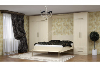 Комплект мебели со шкаф-кроватью трансформер Ратмир в Лебедёвке - lebedyovka.mebel54.com | фото