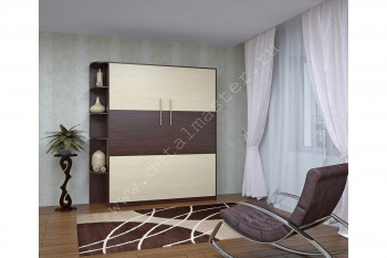 Комплект мебели со шкаф-кроватью трансформер Ульяна в Лебедёвке - lebedyovka.mebel54.com | фото