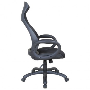 Кресло офисное BRABIX Genesis EX-517 (черное) в Лебедёвке - lebedyovka.mebel54.com | фото