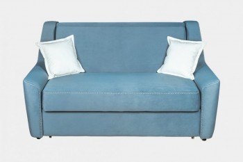 Мини-диван "Криспи" с 2-мя подушками в Лебедёвке - lebedyovka.mebel54.com | фото